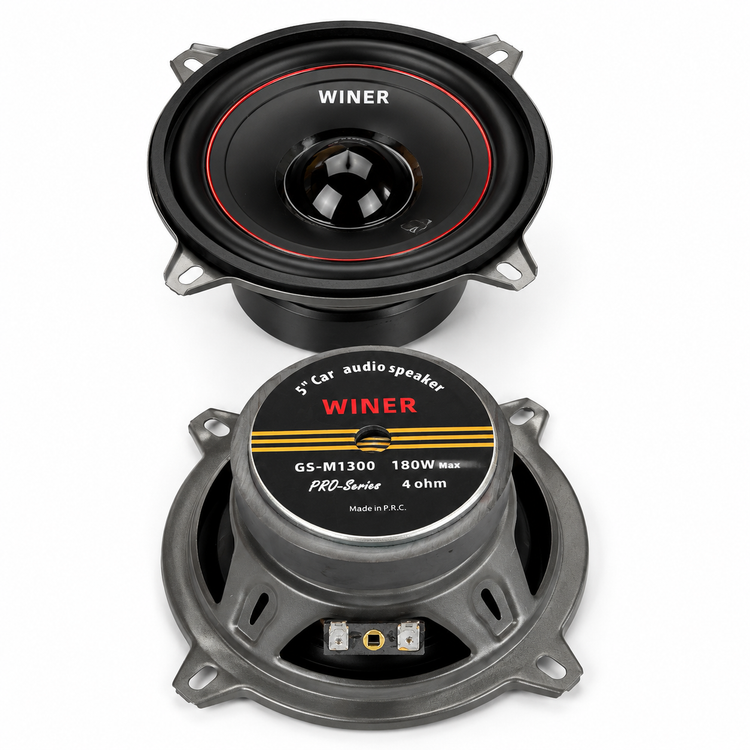 مید بیس خودرو Winer GS-M1300 پرو سری 5 اینچی با توان 180 وات