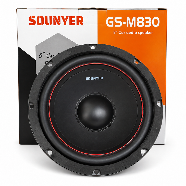 میدبیس خودرو سونیر SOUNYER GS-M830 هشت اینچ 350 وات سری PRO