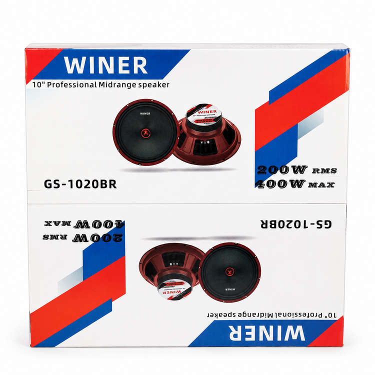 میدرنج 10 اینچ WINER GS-1020BR توان 400 وات