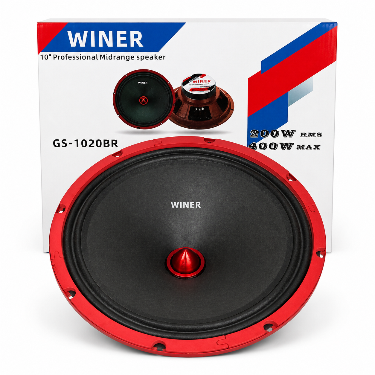 میدرنج 10 اینچ WINER GS-1020BR توان 400 وات