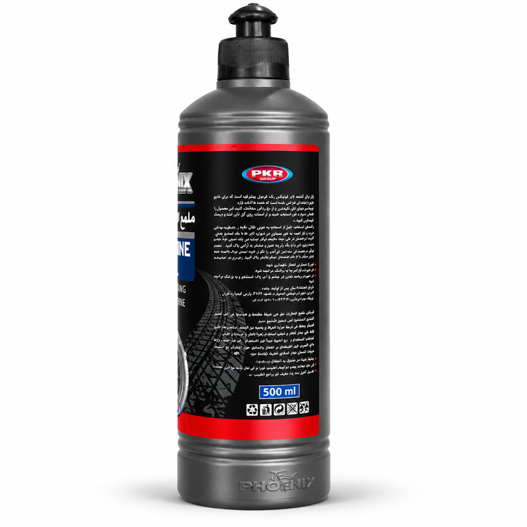 ژل براق کننده لاستیک خودرو فونیکس مدل Tire Shine Gel حجم 500 میلیلیتر
