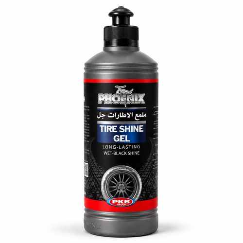 ژل براق کننده لاستیک خودرو فونیکس مدل Tire Shine Gel حجم 500 میلیلیتر