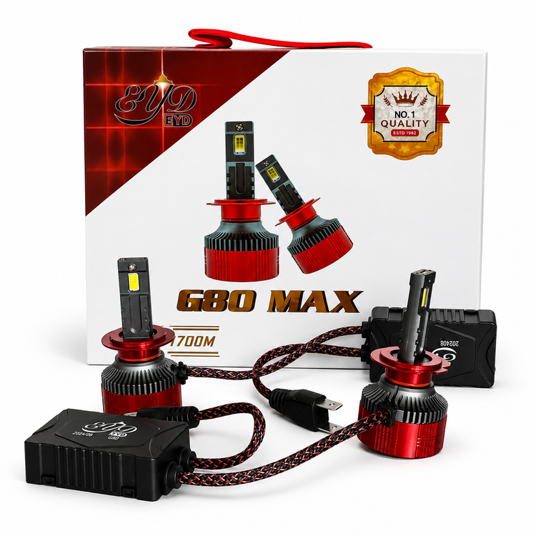 خرید هدلایت eyd G80max با ۲۸۰ وات توان با گارانتی تعویض ۱ ساله